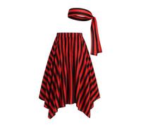 Hellery Gonna da Pirata da Donna, Accessori per Feste a Tema Pirati, S