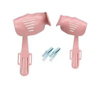 Hellery Guzheng Correttore Mano Guida Dita Musica Accessori Strumenti Corda Portatile Materiale Pp Adatto per Pratica Allenamento Bambini Adulti Casa, Pink S