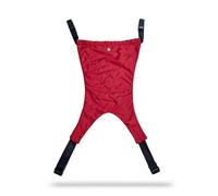 Hellery Imbracatura per Trasferimento Pazienti Imbracatura Trasferimento Sollevamento Sostegno Controllato Stabilità Pannello, Array, Rosso, Spalline Allargate