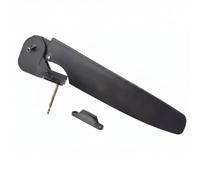 Hellery Kayak Rudder Controller Timone per Kayak Timone Poppa Sterzo Pinna Direzionale Assemblaggio Marino in Acciaio Inox per Controllo Tracciamento Adatto a Kayak Canoa Barca da Pesca