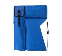 Hellery Kit di Forniture Artistiche con Cinturino Regolabile E Tavolo Da Disegno in Zaino, Blu Scuro