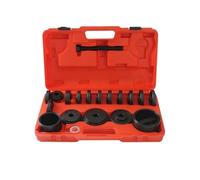 Hellery Kit Mozzo Ruota E Cuscinetti Assale Set Estrattore Pressa Rimozione Installazione Dischi Boccole Filettato Strutturato in Lega di Valigetta a