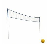 Hellery Kit Rete da Pallavolo con Borsa Resistente Rete da Pallavolo con Borsa Stabile Attrezzatura per Famiglie, Giardino