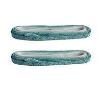 Hellery Lacci Leggeri Multiuso da 260 Cm per Hockey, Pattinaggio Artistico, Allenamento, Gare All'aperto, Verde