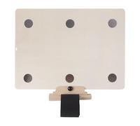 Hellery Lyre da marcia Supporto per lira da marcia Prodotti musicali in legno Amico del flautista Morsetto per braccio professionale Supporto per spartiti