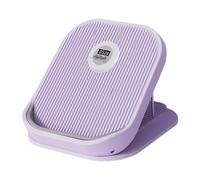 Hellery Macchina per L'estensione dei Polpacci con 12 Livelli Regolabili, Tavola Inclinata con Timer, Palestra Portatile per La Casa, Antiscivolo per El, Viola