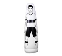 Hellery Manichino Gonfiabile per Allenamento di per Adulti E Bambini, Ideale per Calci Liberi, Resistente E Professionale, Bianco 175 cm