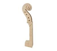 Hellery Manico per Violino in Legno Intagliato a Mano per Liutaio con Design Personalizzabile, Accessorio Non Rifinito Adatto per La Costruzione E La Riparazi, Senza Tastiera