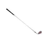 Hellery Mazza da 7 con Asta in Acciaio, Ideale per La Pratica Individuale di Golfisti Destrimani, per Un Migliore Controllo dello Swing, Prestazioni E, Rosso