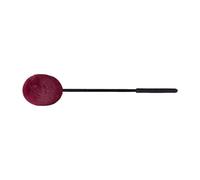 Hellery Mazza per Egong, Mazza per Gong Basso, Strumenti per Meditazione, Percussioni, Testa in Gomma, Note Basse E Morbide, Rosso 37x9.5x6.5cm