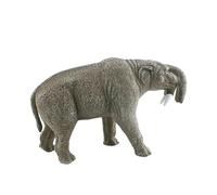 Hellery Mini Modelli di Bestie Preistoriche, Statuette di Animali, Giocattoli Educativi per Bambini in età Prescolare, Set di Gioco Realistico con Animali, deinoterio