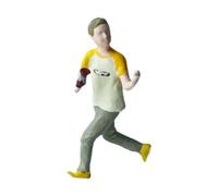 Hellery Miniatura da Collezione di Un Aquilone Volante (1/64). Accessorio Multiuso per Progetti Fai da Te. Resina Leggera, Realizzata a Mano, Ragazzo