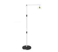 Hellery Misuratore di Salto Verticale con Targhetta Autoportante Tester di Salto Verticale da Pavimento Portatile Attrezzatura per Pallavolisti, Test Atletici, 1.25-2.45m, Standard