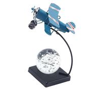 Hellery Modello di Aeroplano, Ornamento da Tavolo, Accessori per La Fotografia, Statua di Aeroplano Decorativa Professionale E Multifunzionale per Camera da L, Blu