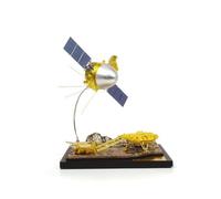Hellery Modello Sonda Spaziale Tianwen-1 Astronave Orbiter Veicolo Esplorazione Dettagli con Braccio Sospeso E Base Paesaggio Adatto per Scrivania Scaffale Ufficio Vetrina