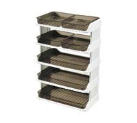 Hellery Multi Layer Display Box Scatola Porta Modellini Supporto Organizzatore Espositore in Pp Struttura Multilivello Adatto per Collezione Gioielli Ufficio, 5 Strati