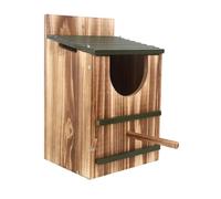 Hellery Nido in Legno per Uccelli in Un Giardino Rurale