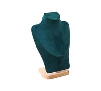 Hellery Organizzatore per Collana E Busto per Gioielli, M Verde