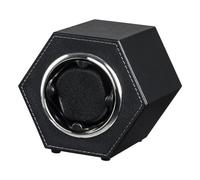 Hellery Orologio meccanico Winder Rotator Facile da usare USB Cavo Alimentato Orologio da polso Shaker scatola di visualizzazione per uso domestico Camera da, Nero