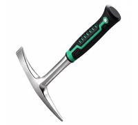 Hellery Outdoor Multipurpose Axe Zappa Piccone Piccone Mattock Piccozza Utensile da Scavo Robusto Testa E Manico Integrati per Maggiore Stabilità Presa Sicura, Black Green, L A