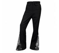 Hellery Pantaloni Scintillanti Luccicante | Luccicanti, pantalone D'elefante, Elasticizzato, Abbiamento, per Discoteca, Specoli