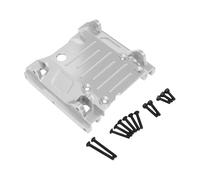 Hellery Parte di Aggiornamento della Base del Cambio, Set di Ricambio Leggero, Piastra di Montaggio del Cambio, Piastra Paramotore per H12P H12Y+, Argento