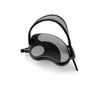 Hellery Pedale con Gabbia Fermapiedi Filettato Pedali con Fermapiedi Confortevoli Pedali Cinghie per Cyclette, Pedale Destro M12.7