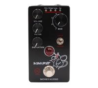 Hellery Pedale Effetto con Switch LM308 Analogico Pedale Distorsione Chitarra Versatile per Chitarristi