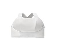 Hellery Pettorina Karate Donna con Supporto Toracico Ergonomico Imbottitura Protettiva in Schiuma Materiale Resistente E Confortevole Elastici Incrociati , Xs