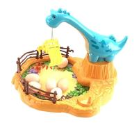 Hellery Piccola Macchina Acchiappa-Peluche a Forma di Dinosauro, Mini Gioco, Macchina Acchiappa-Peluche a Forma di Dinosauro, Giocattolo Distributore, 6 Uova di Dinosauro