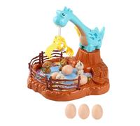 Hellery Piccola Macchina Acchiappa-Peluche a Forma di Dinosauro, Mini Gioco, Macchina Acchiappa-Peluche a Forma di Dinosauro, Giocattolo Distributore, e 4 Cani