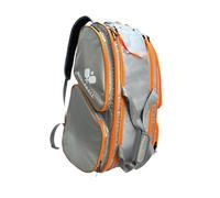 Hellery Pickleball Da Trasporto di Sacchetti per Pagaie E Racchette per Esterni, Grigio Arancione