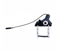 Hellery Pickup Elettrico Violino Volume Regolabile Pickup Piezo Violino senza Fori Trasduttore Piezoelettrico per Violinisti, Prove, CV-19 Con Regolazione Del Volume