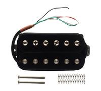 Hellery Pickup per Chitarra Elettrica Humbucker Ricambio Bobina Doppia Supporta Coil Split Installazione Materiale Pp Adatto a Aggiornamento Strumenti, Ponte 52mm