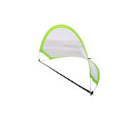Hellery Porta da Calcio per Bambini Porta Calcio Rete Mini Goal Pieghevole Allenamento Giocattolo Esterno Materiale Oxford Asta in Vetroresina Rete Resistente, Verde