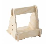 Hellery Porta in Legno Multistrato Portasnowboard Supporto Rack Base in Pino Multistrato con Misure Stampate per Posizionamento Tavole Adatto a Casa Appartamento Studio