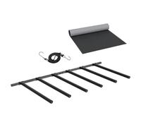 Hellery Porta Tavola da Surf Supporto Verticale Rastrelliera da Muro Espositore per 6 Tavole E Organizzatore per con Costruzione Resistente Adatto per Sp, 1 pz