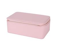 Hellery Portagioie Organizer con 12 Tasche, Ideale Come Regalo per Collane, per La Festa della Mamma, Matrimoni E, Rosa