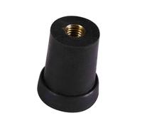 Hellery Punta in Gomma per Contrabbasso, Stopper, Stopper per Cordiera con Filettatura Interna in Metallo, 8mm