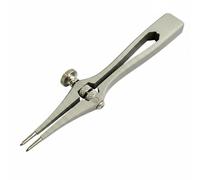 Hellery Punzone Regolabile per Cucitura in Pelle Foratore per Pelle Spaziatore per Punti Strumento per Artigianato in Acciaio Inox al Carbonio Regolazione, Scalpello Oliva