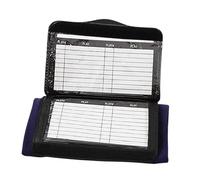Hellery Quaderno per Schemi di Gioco, Braccialetto da Allenatore, Versatile E Comodo, Lavagna per Schemi di Gioco per Allenamento di Calcio, Rugby, Pa, DoppioLato 17x10.8 cm