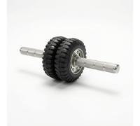 Hellery Ruota Addominale Fitness Rullo Pancia Addominali Roller Core Struttura Robusta Scorrimento Regolare su Pavimenti Diversi Protezione Superfici Adatta