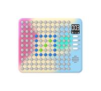 Hellery Scacchiera Intelligente per Bambini, Gioco Educativo con 5 Scacchi in Fila per Feste di Compleanno per Bambini