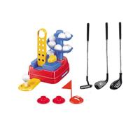 Hellery Set di Mazze da Golf per Bambini, Lanciatore di Palline, Giocattoli da minigolf per Il coordinamento, Set di Allenamento per Bambini, per parchi,