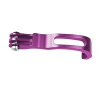 Hellery Supporto per Forcella Bicicletta, Supporto per Luce Anteriore, Supporto per Torcia Elettrica, Componente per Bicicletta, Estensione per Impieghi Gravo, Viola