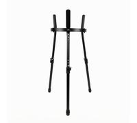 Hellery Supporto per Tamburo Regolabile Cavalletto Tamburo Treppiede Supporto Percussioni con Culla Circolare Verticali in Metallo Pieghevole Antiscivolo Adatto Sale Musica