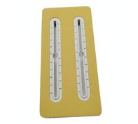 Hellery Supporto Pinnetta Surfboard Fin Scatola Pinna Supporto Deriva Alloggiamento Pvc Compatto con Doppia Fessura per Inserimento Hardware Adatto a, Con Scatola Timone Bianca