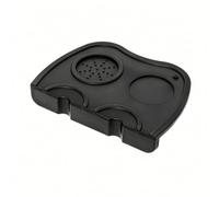 Hellery Tappetino per Pressatura Caffè Inodore | Design Angolare Compatto, Tappetino per Tamper, Alimentare, Stile B
