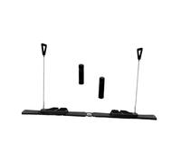 Hellery Tavola da Pilates, Reformer Pilates Portatile, Macchina Multifunzionale per L'allenamento Addominale, Materiale PP, Adatta per La Routine, Nero