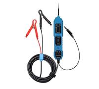 Hellery Tester Circuiti Auto Dispositivo Test Elettrico Veicolo Verifica Continuità Ricerca Corto Individuazione Interruzioni Cavo a Spirale Punta Precisa, Blu, Standard